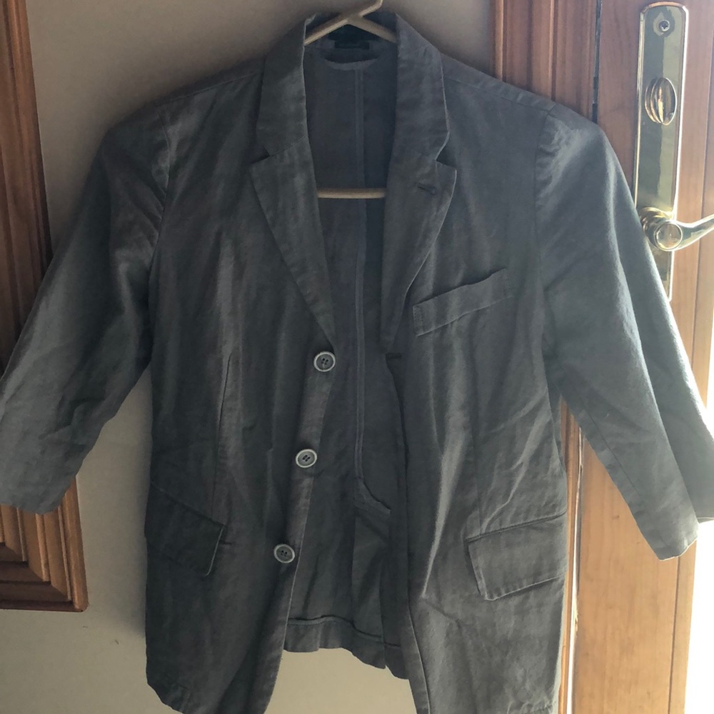 Gray Blazer
